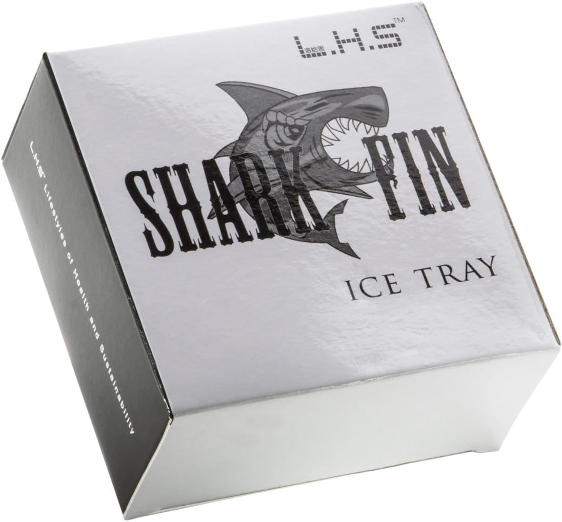 Haifisch Eiswürfelform – Silikon Hai-Form für Party Drinks