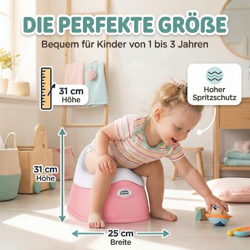 all Kids United Baby-Übungstöpfchen - Ergonomischer Toiletten-Trainer