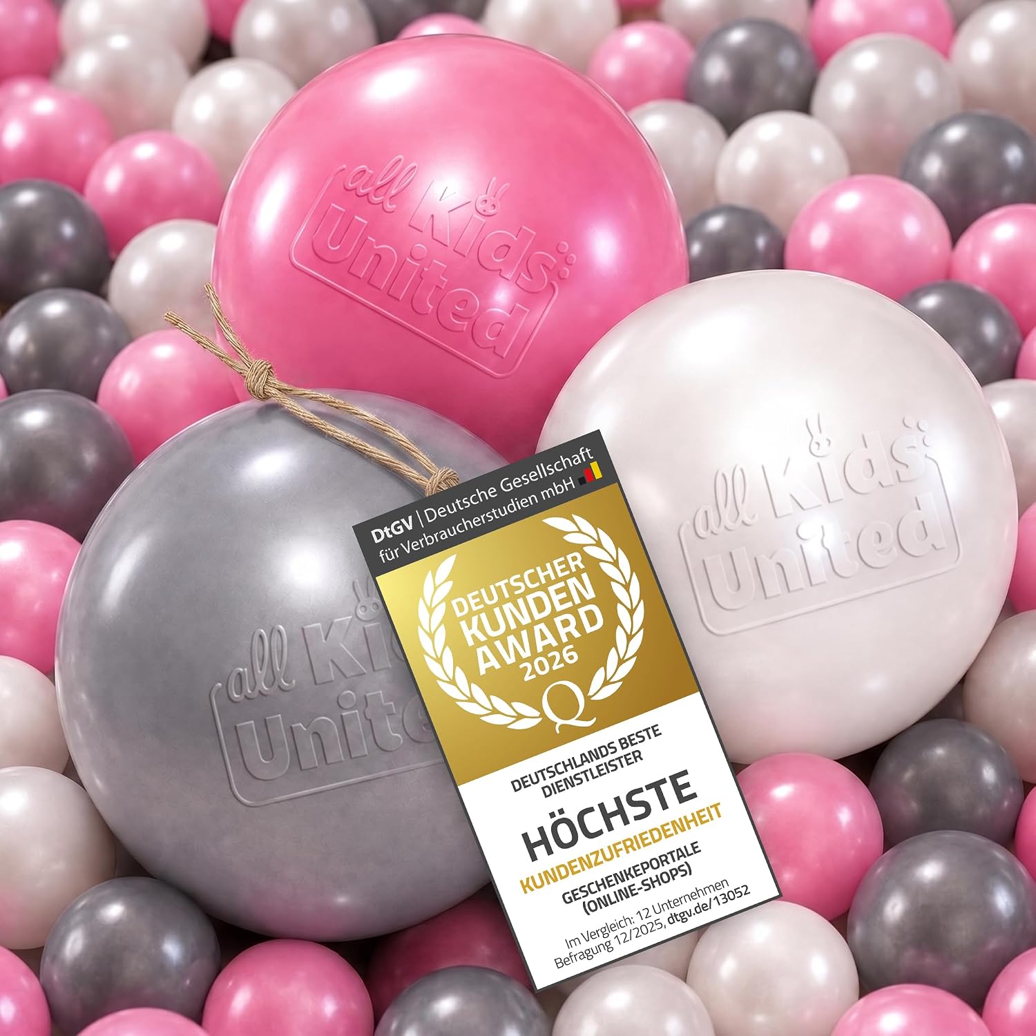 Bällebad Bälle 100er Set - Robuste 6 cm Spielbälle für Kinder