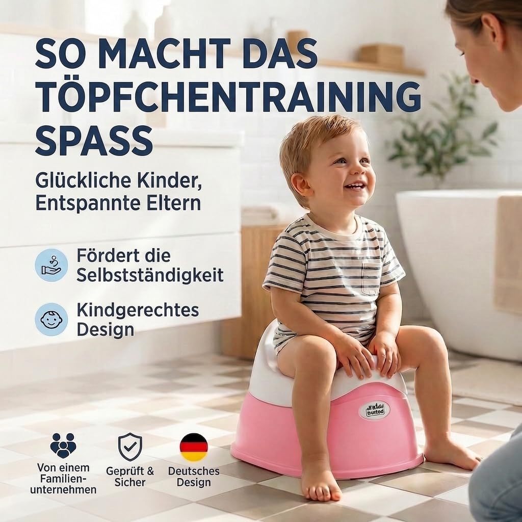 all Kids United Baby-Übungstöpfchen - Ergonomischer Toiletten-Trainer