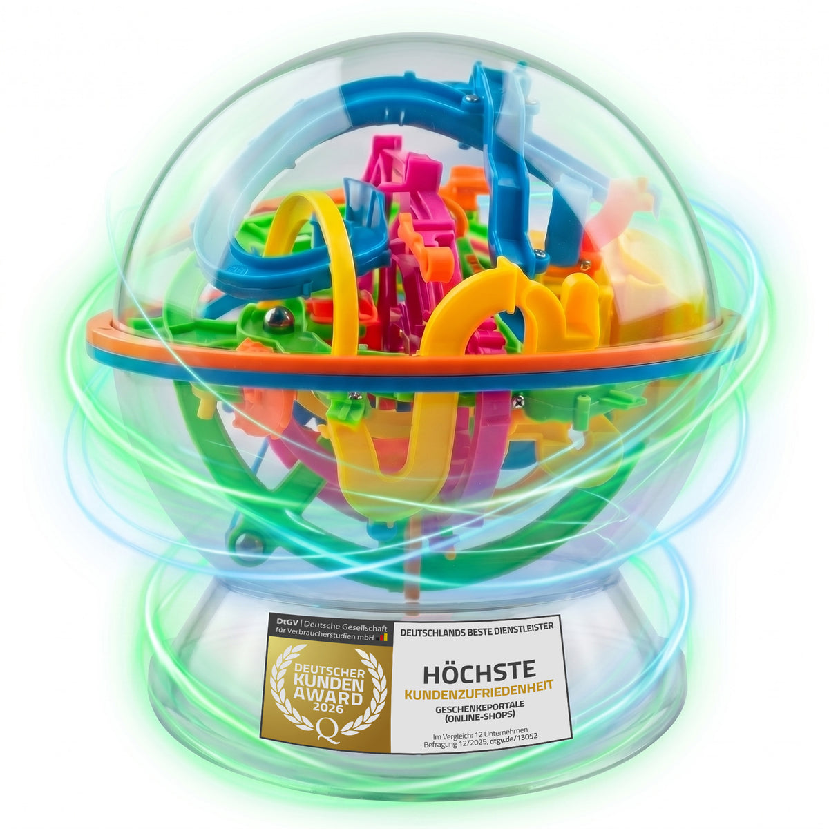 3D Kugel Labyrinth Puzzle – Magic Maze Geschicklichkeitsspiel