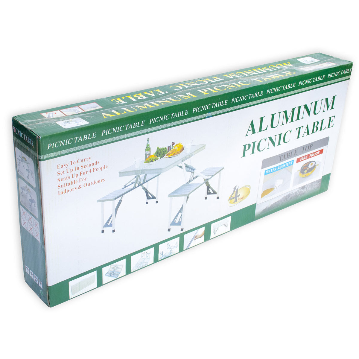 Aluminium-Picknick-Tisch-zum-klappen