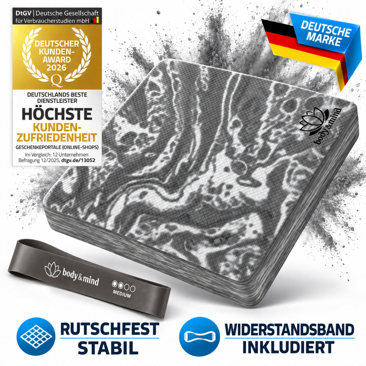 Balance-Pad – Rutschfestes Balancekissen für Stabilität & Training