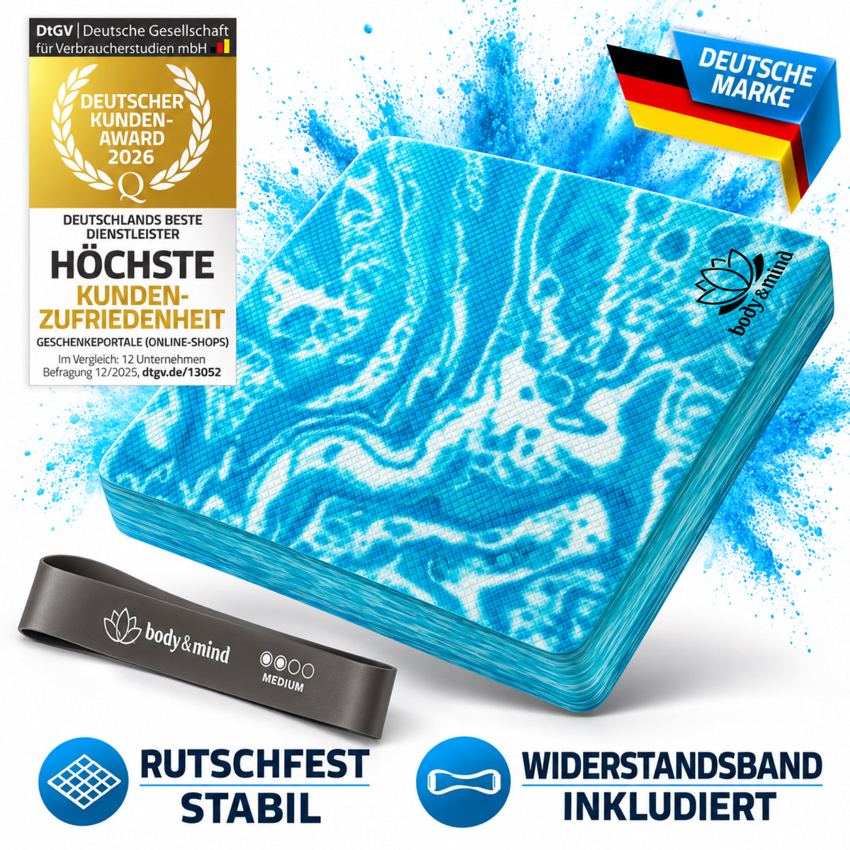 Balance-Pad – Rutschfestes Balancekissen für Stabilität & Training