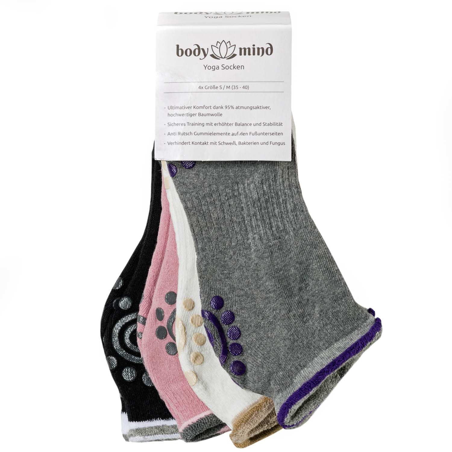 Body-Mind-Yoga-Socken