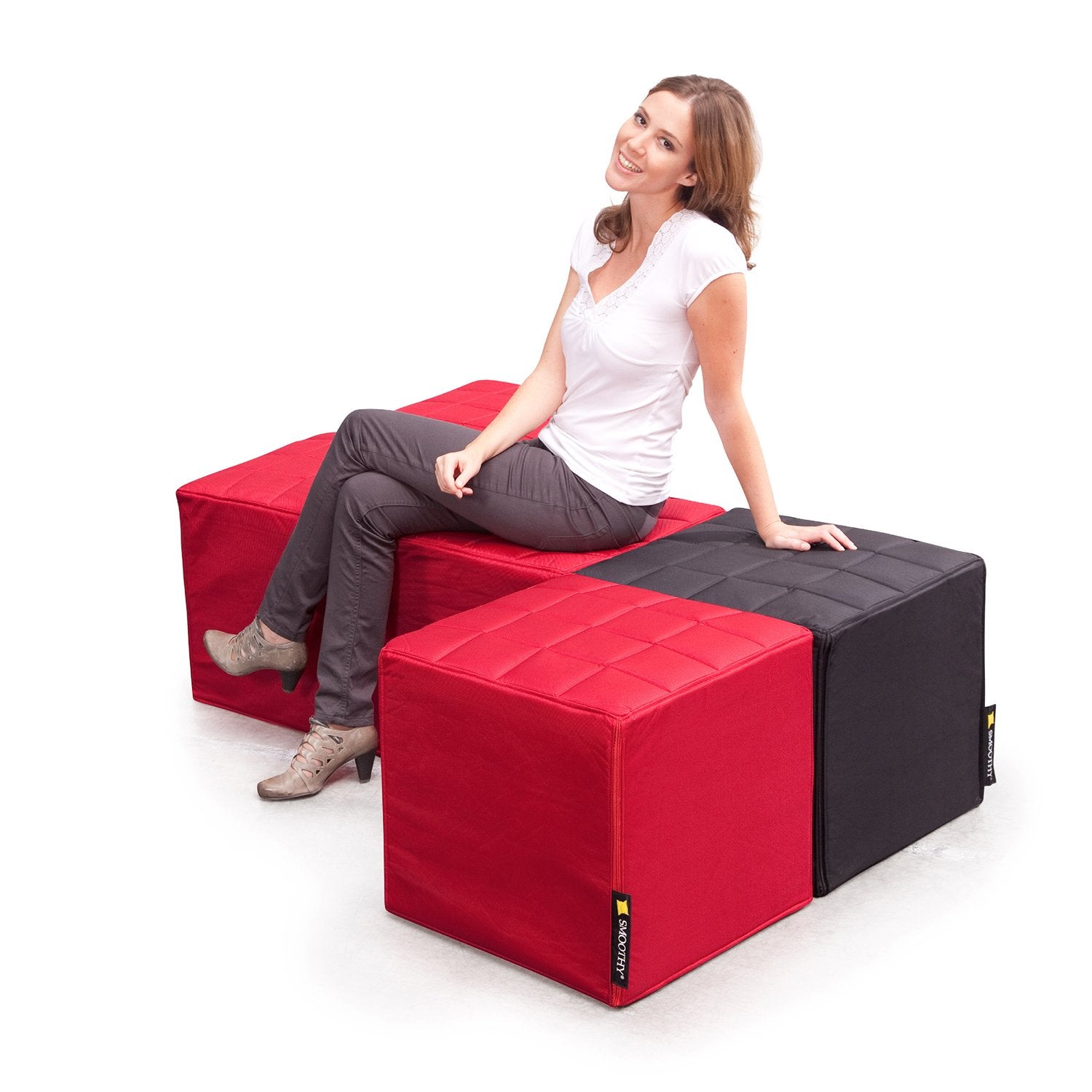 Cube-Sitzwurfel-Rot