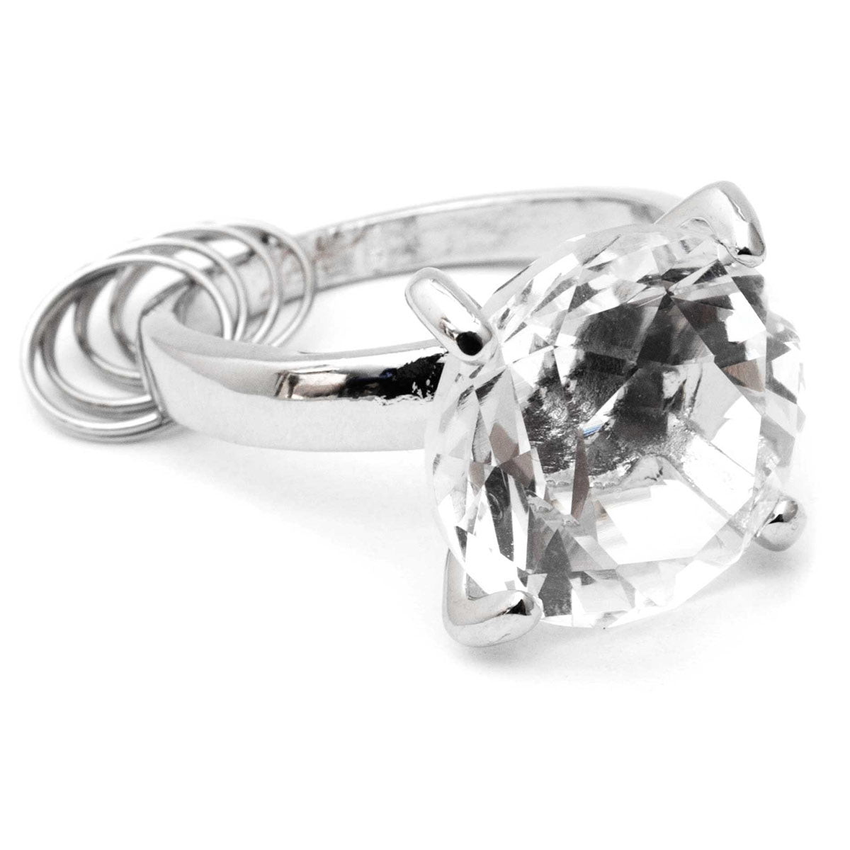 Fake-Diamant-Schluesselring