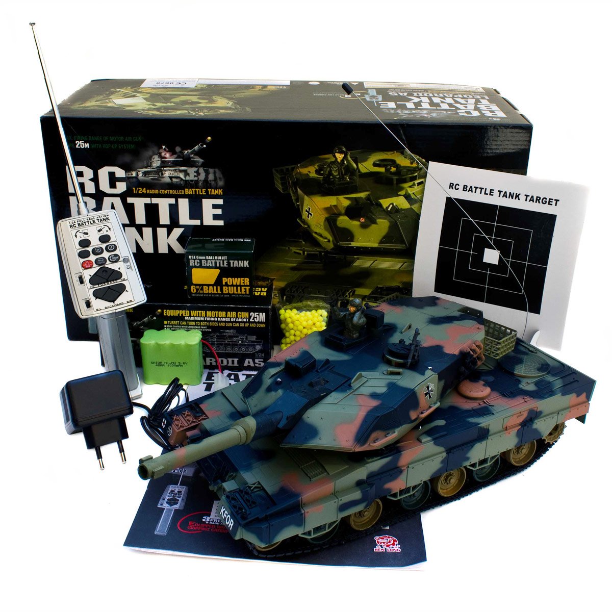 Ferngesteuerter-Modellbau-Panzer-Leopard