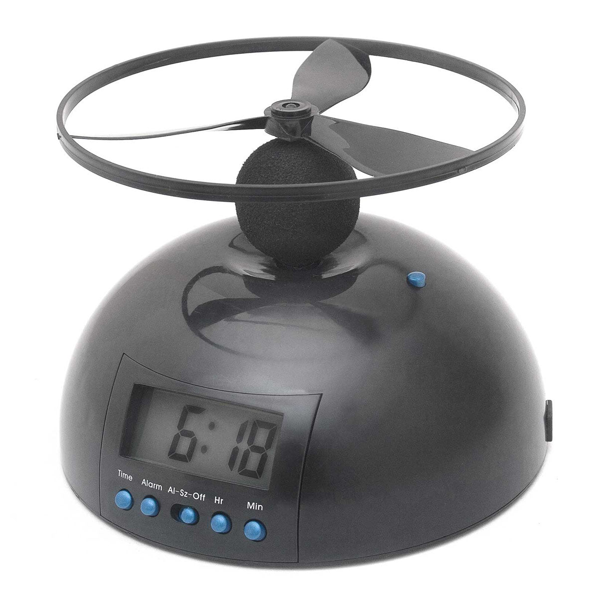Fliegender-Wecker-mit-Ufo-Hubschrauber-Propeller