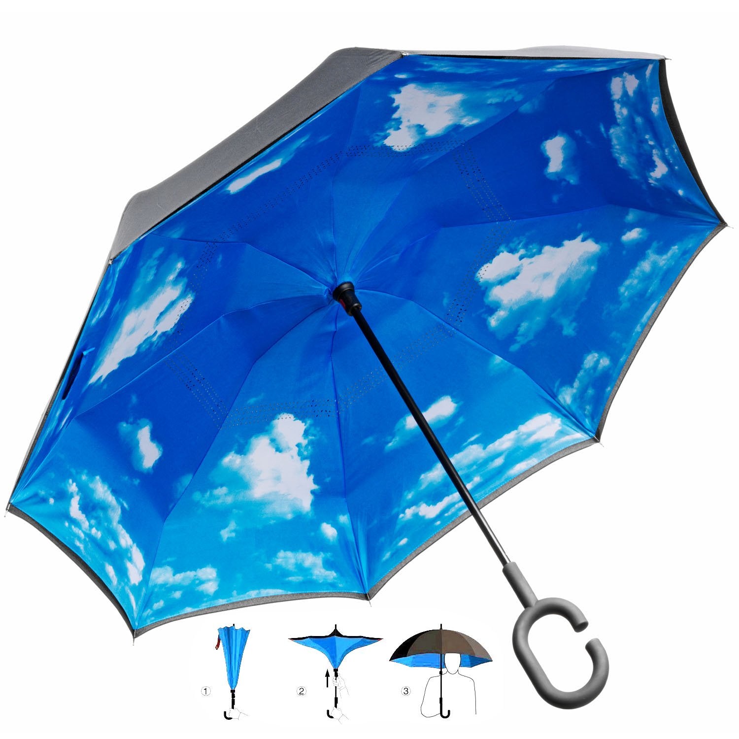 Himmel-Regenschirm-mit-C-Griff-und-Nano-Technologie