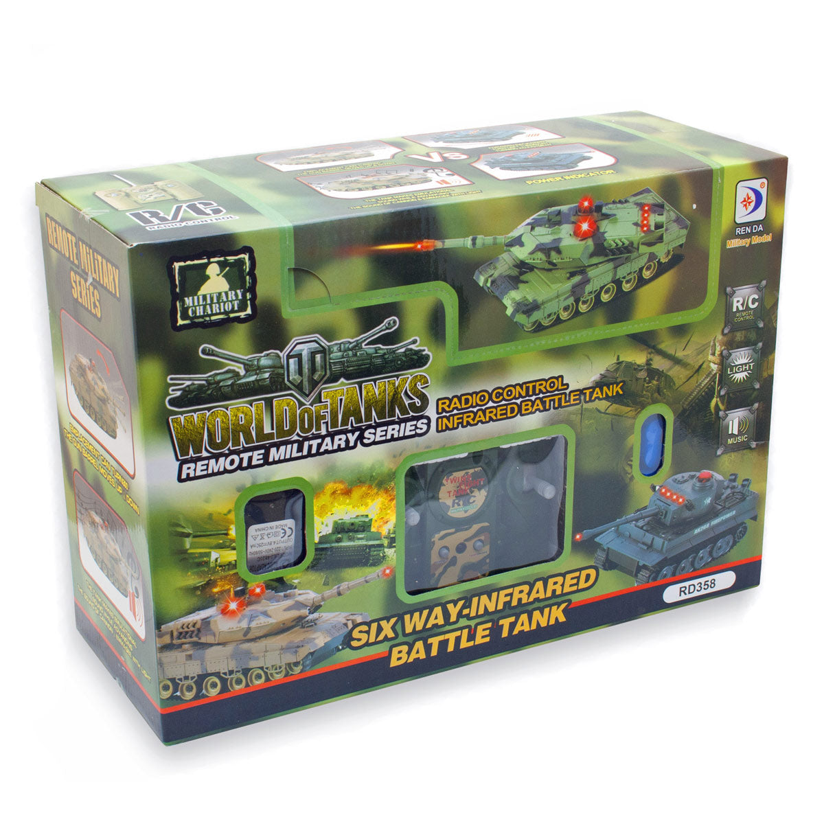 Infrarot-Kampfpanzer-Set