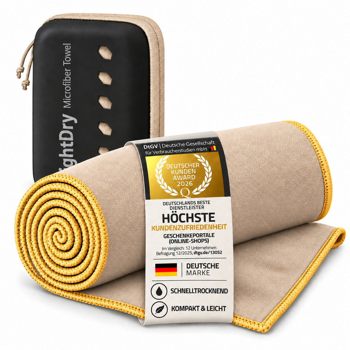 Sporthandtuch Beige #Farbe_Beige