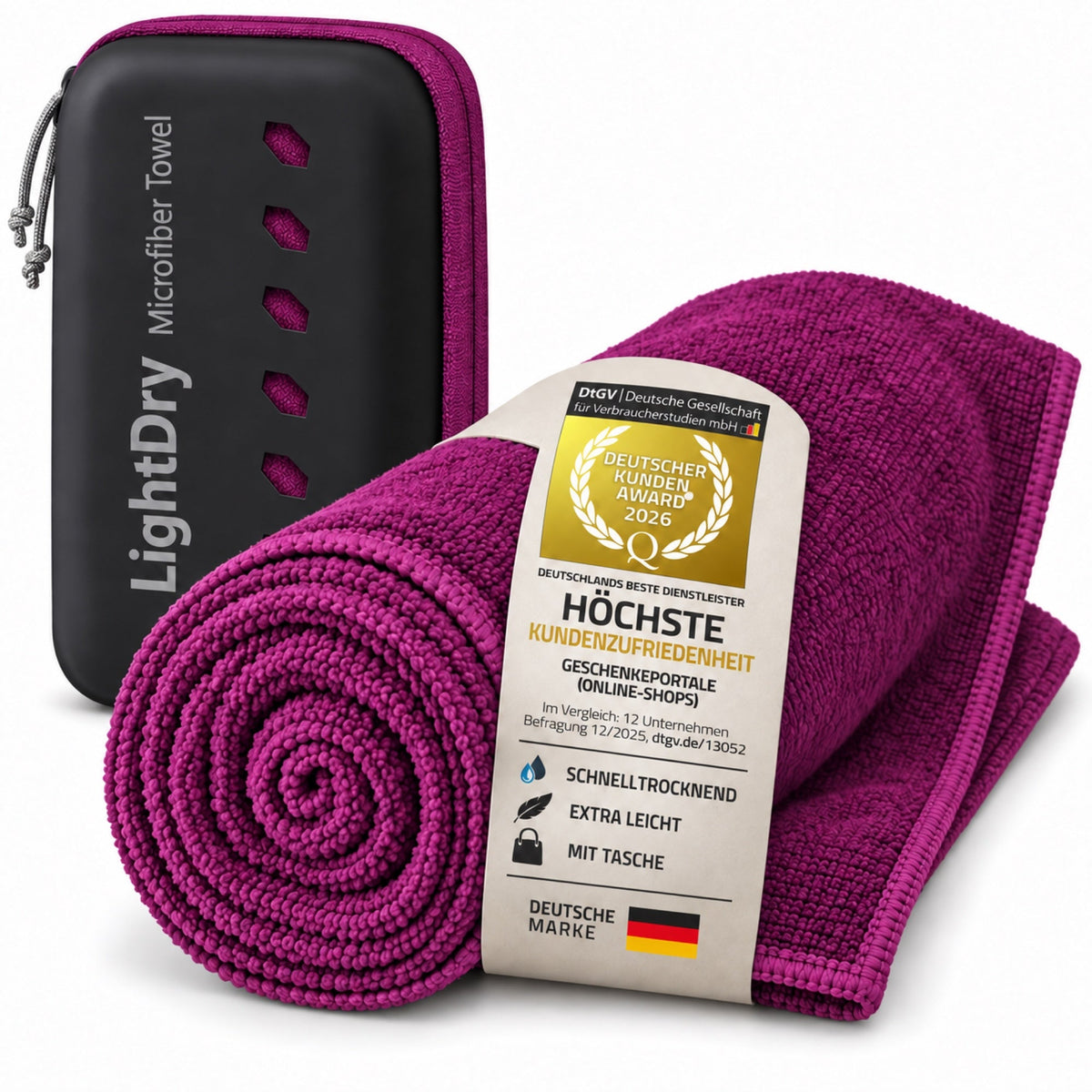 Sporthandtuch Violett #Farbe_Violett