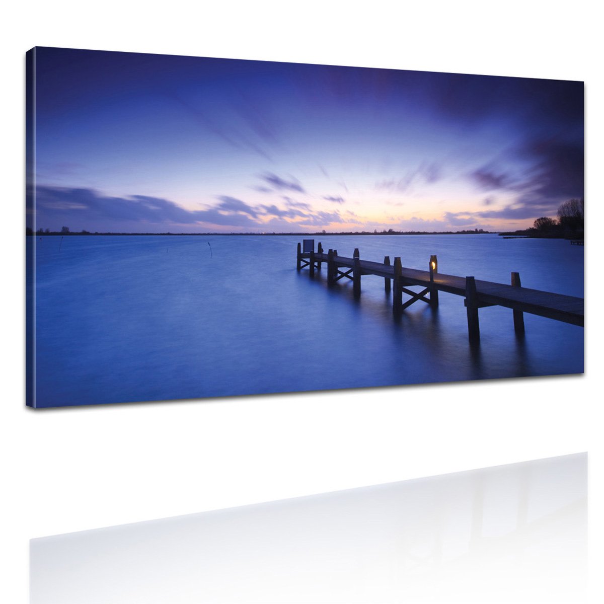 See-in-Abenddaemmerung-Kunstdruck