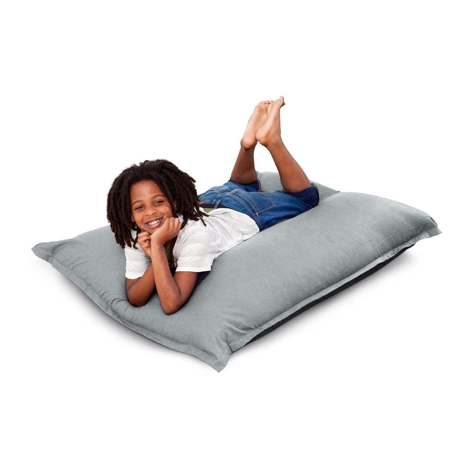 Sitzsack-Junior-Baumwolle-grau