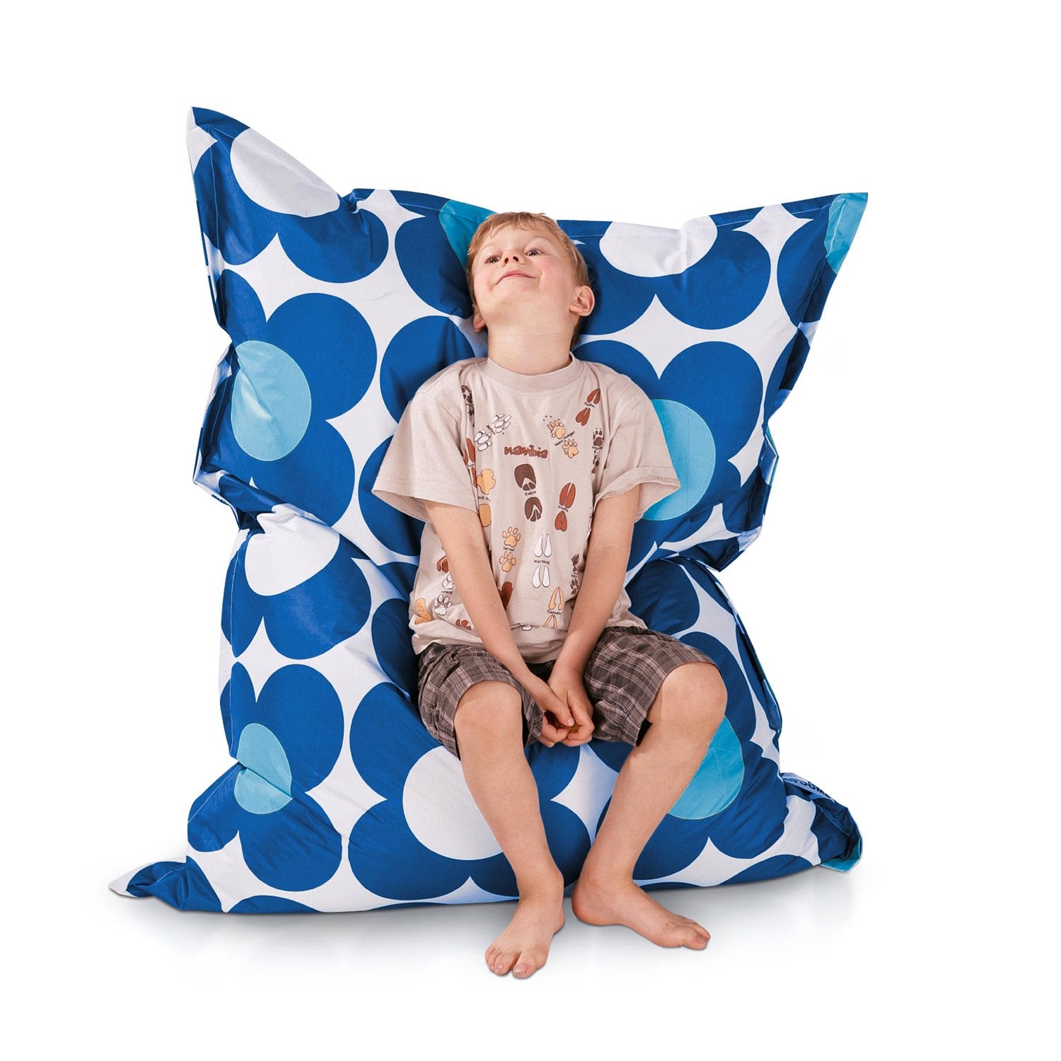 Sitzsack-Junior-Nightflower-Blau