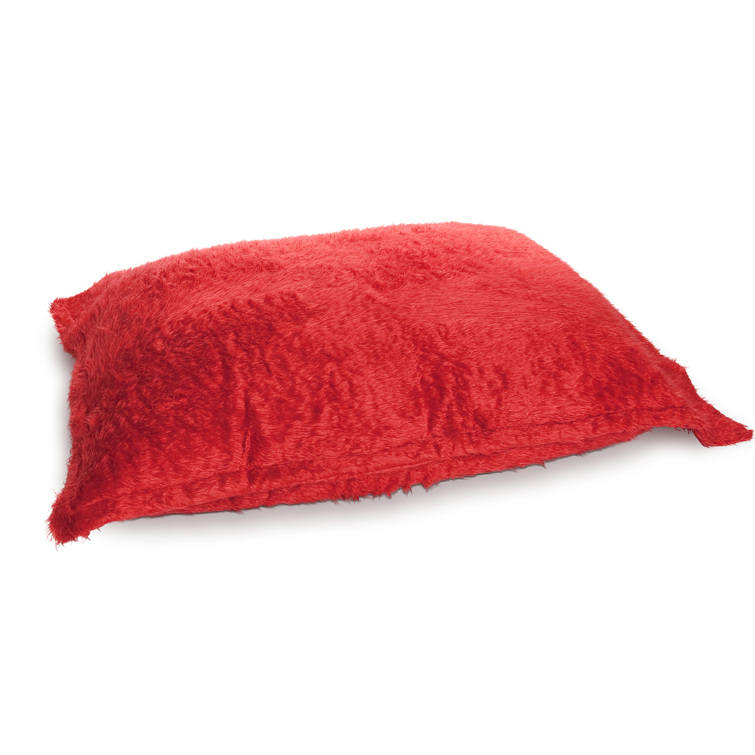 Sitzsack-flokati-in-rot