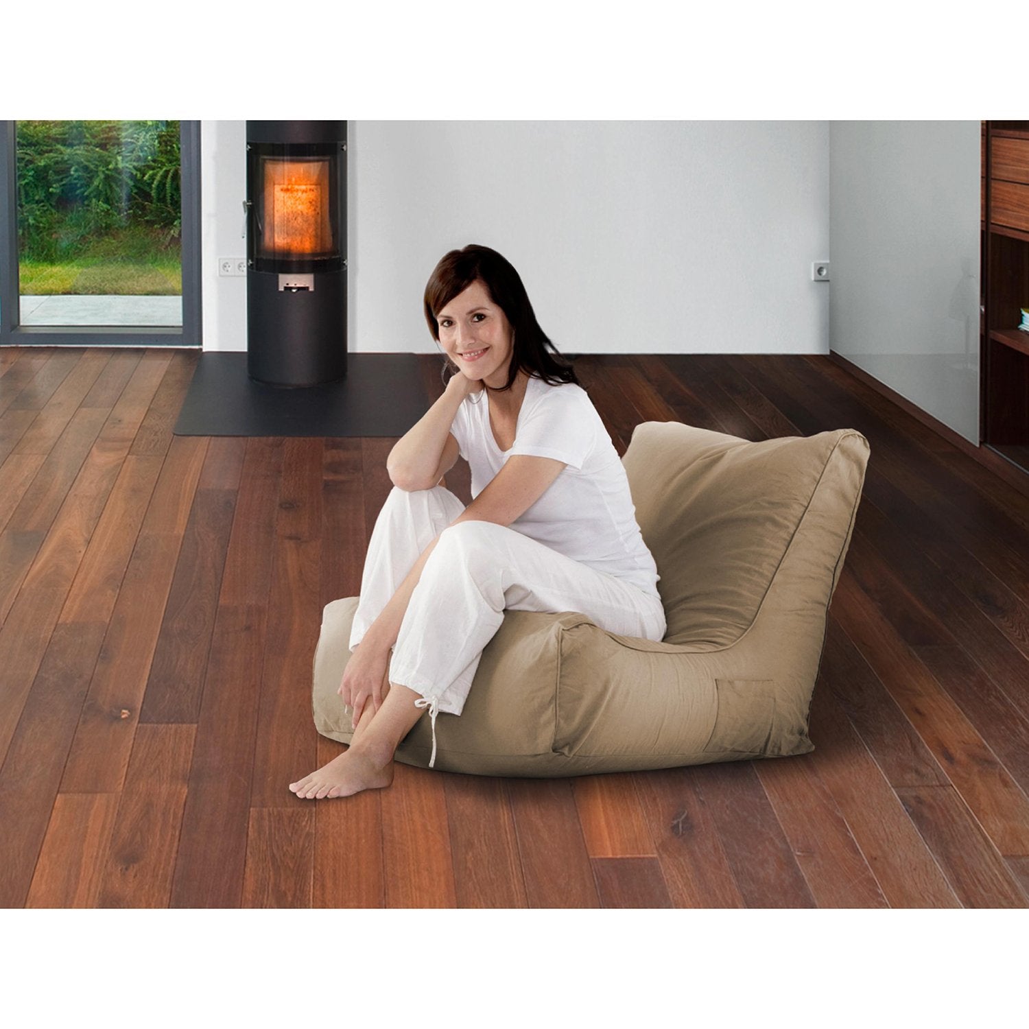 Smoothy-Sitzkissen-Lounge-Chair-beige
