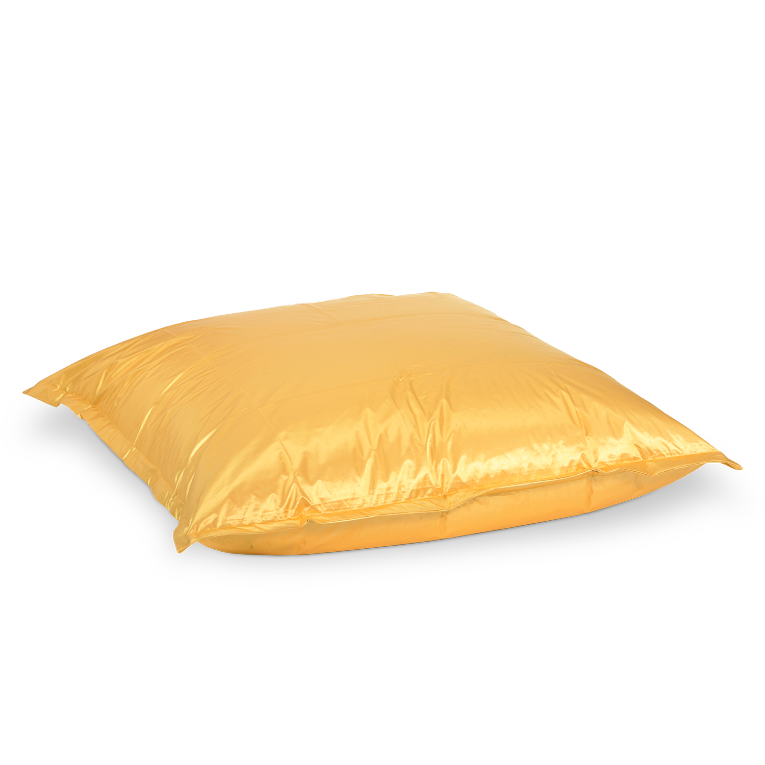 Smoothy-Sitzkissen-metallic-gold-gelb