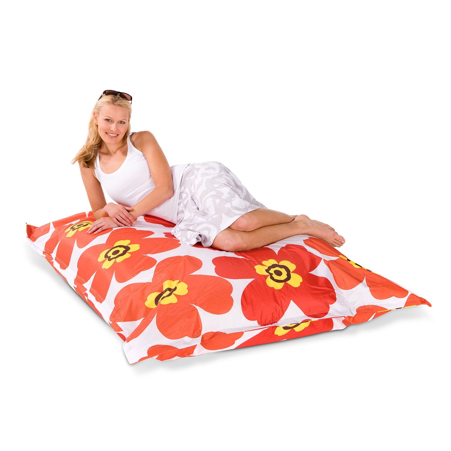 Smoothy-Sitzsack-Floralia-orange