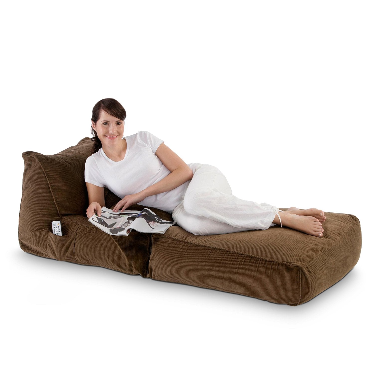 Smoothy-Sitzsack-Lounge-Folder-cord-braun