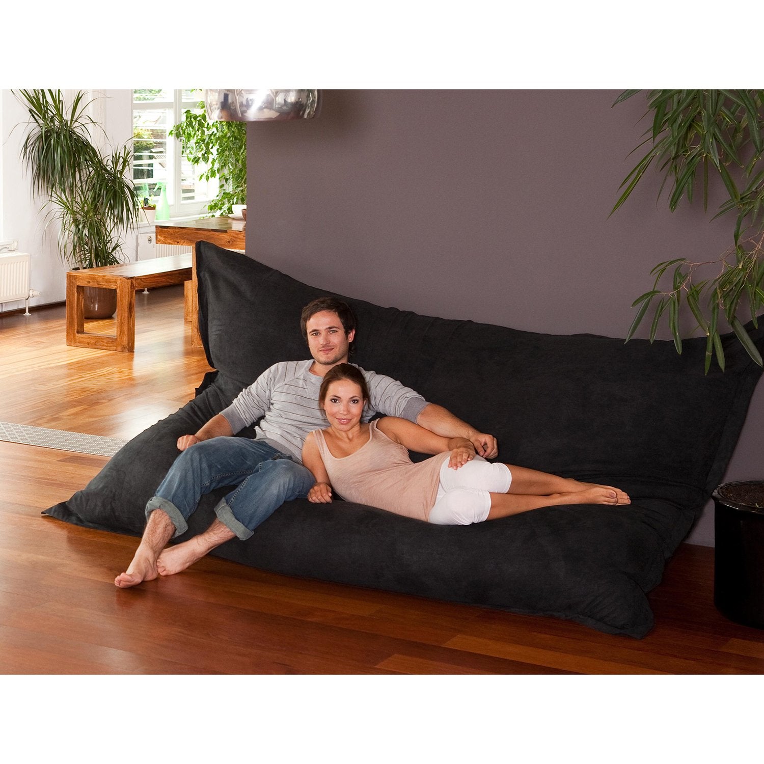 Smoothy-riesen-XXXXL-Sitzkissen-Schwarz