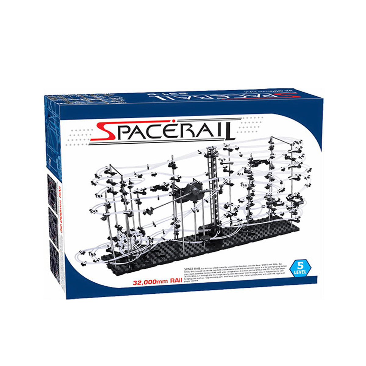Spacewarp-Space-Rail-Murmelbahn-Level-5-mit-2-Meter-Laenge