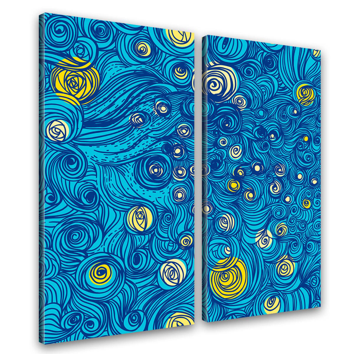 Sternennacht-Kunstdruck-auf-Leinwand-inspiriert-von-van-Gogh
