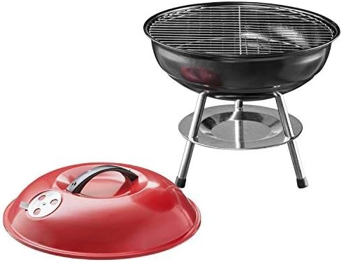Micro BBQ Kugelgrill - Kompakter Holzkohle-Reisegrill für Camping