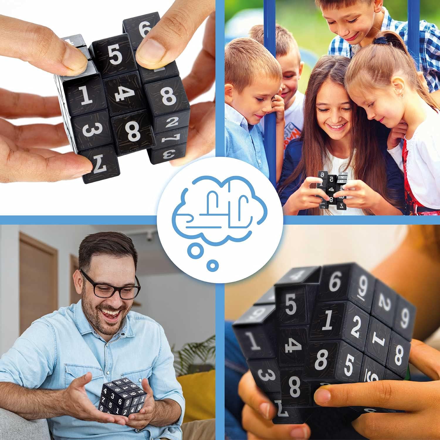 Zauberwürfel Sudoku - 3D-Logik-Puzzle & Knobel-Würfel