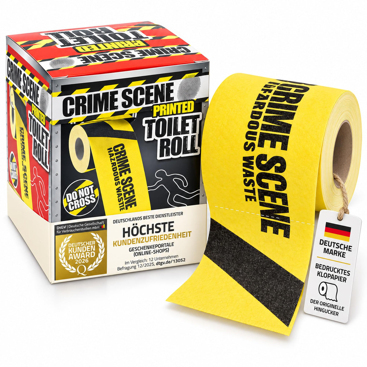 Notfall-Toilettenpapier - Witziges Geschenk & Scherzartikel – Hauptbild