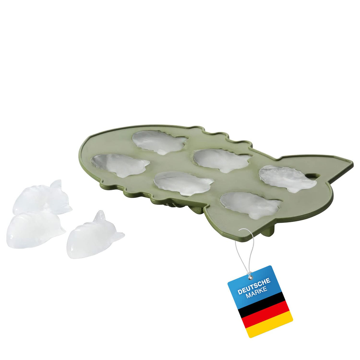 AK47 Eiswürfelform aus Silikon - 10er Patronen-Eiswürfel-Magazin – PT05