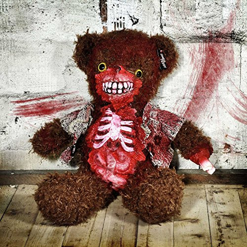 Zombie Teddy Gedärme Braun PT02
