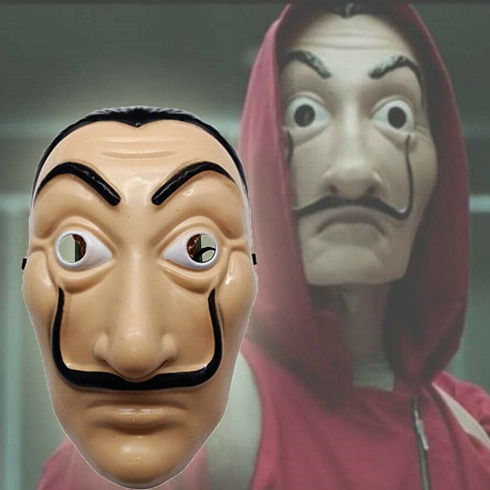 Salvador-Dali-Maske für Halloween & Kostüm-Partys – PT02