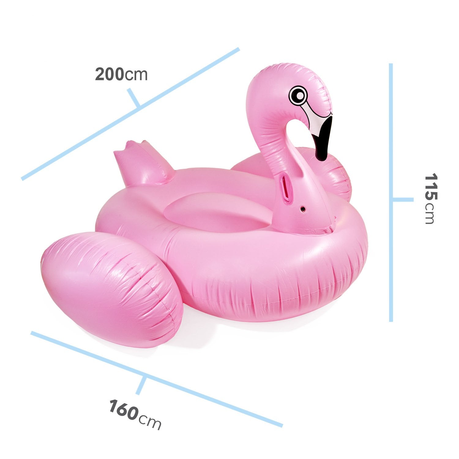 aufblasbare-flamingo-luftmatratze
