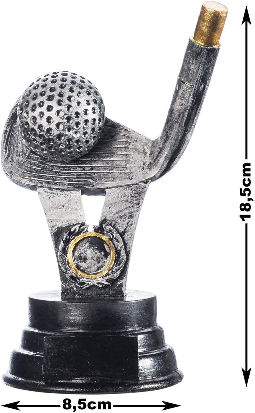 Golf-Siegerpokal 18cm – Personalisierbare Golf-Trophäe für Gewinner