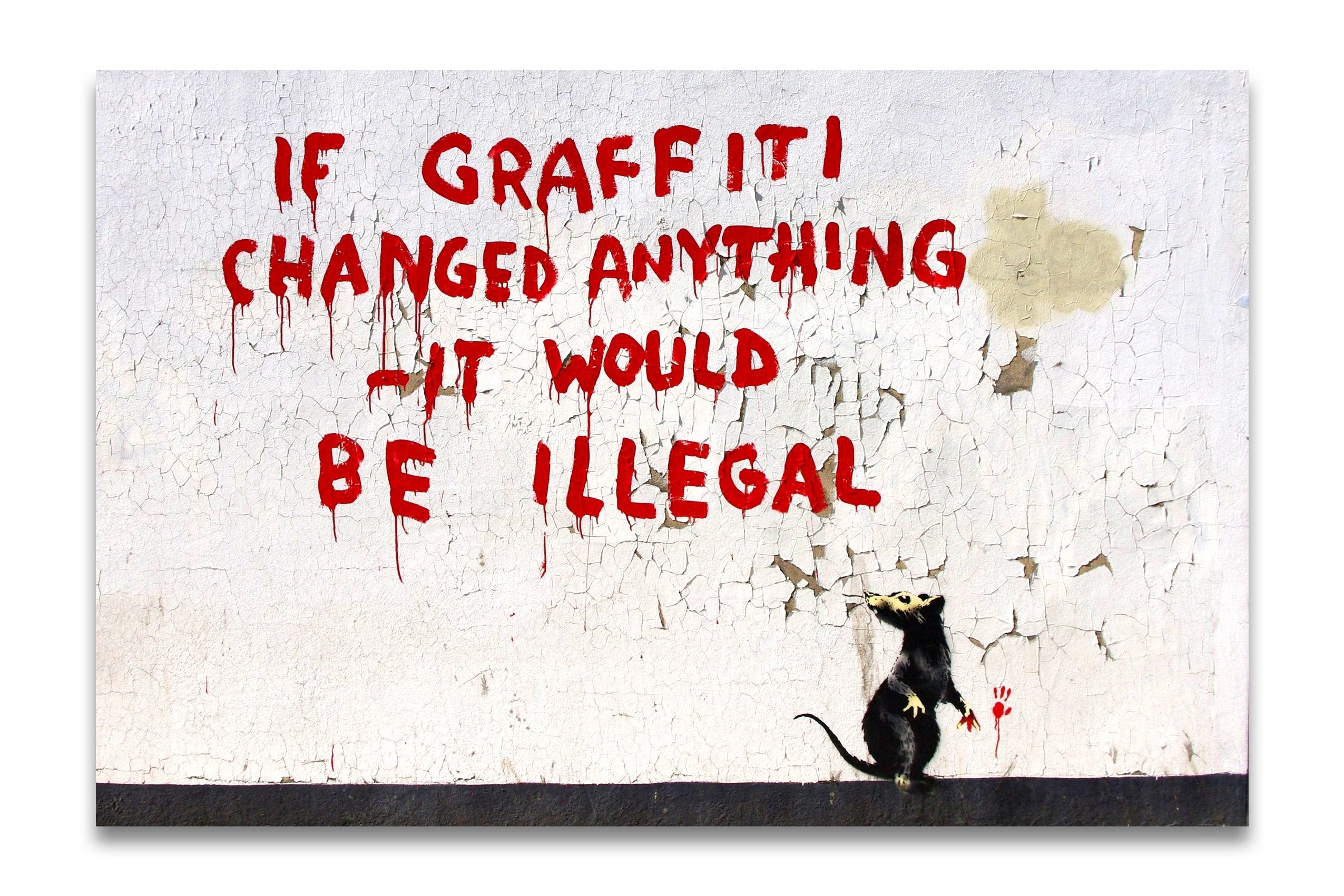 banksy-if-graffiti-changed-anything-it-would-be-illegal