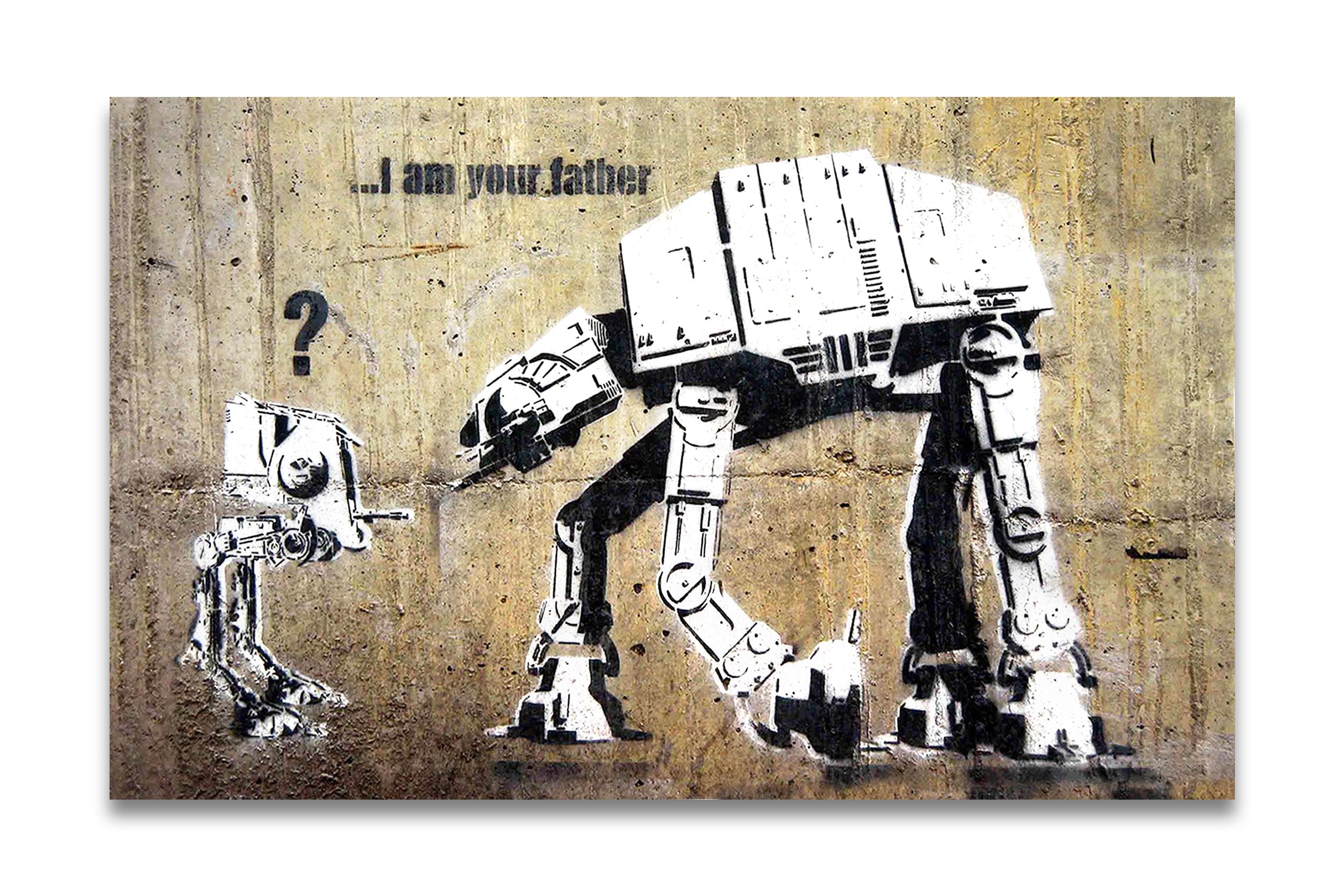 bansky-kunstdruck-star-wars