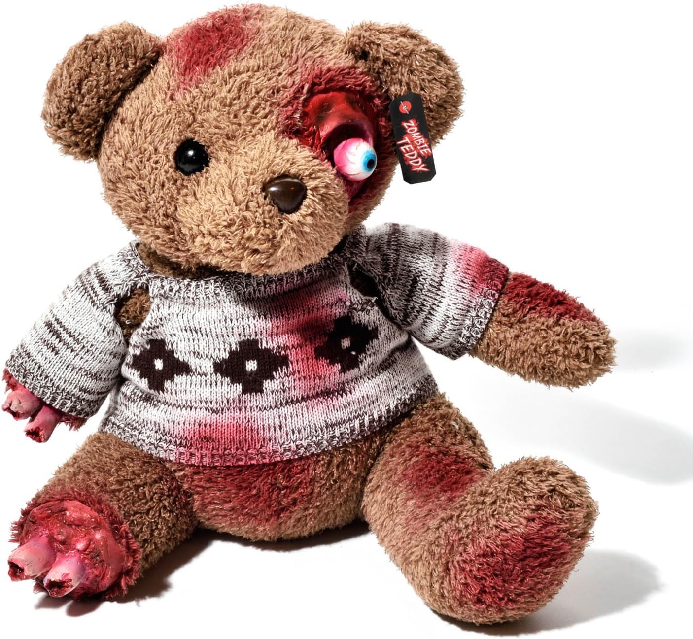 Zombie Teddybär - Gruseliger Horror-Plüsch für Halloween Fans