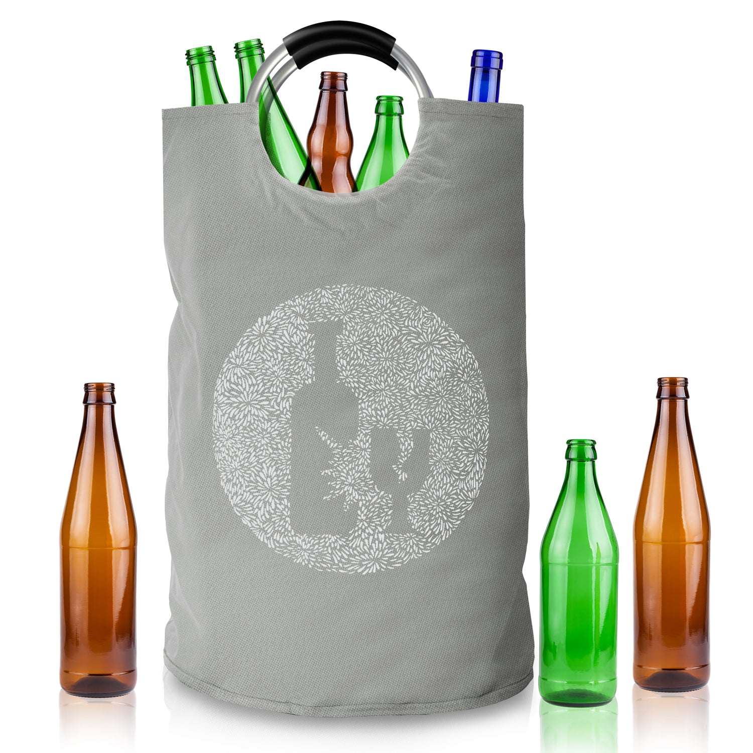 Flaschensammler - Leergutkorb, Wäsche- & Spielzeugtasche, faltbar & robust
