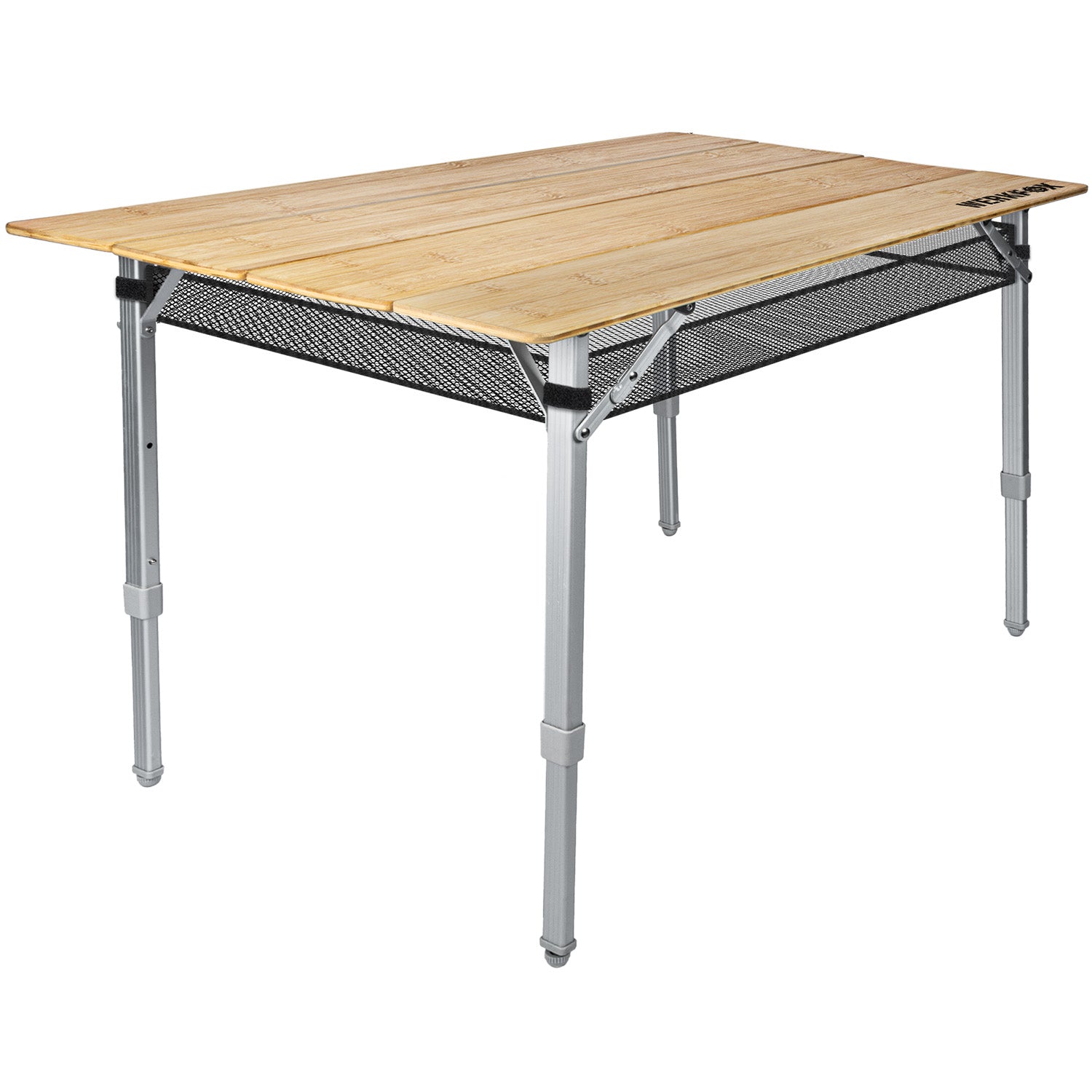 Klappbarer Campingtisch aus Bambus - Faltbarer Gartentisch
