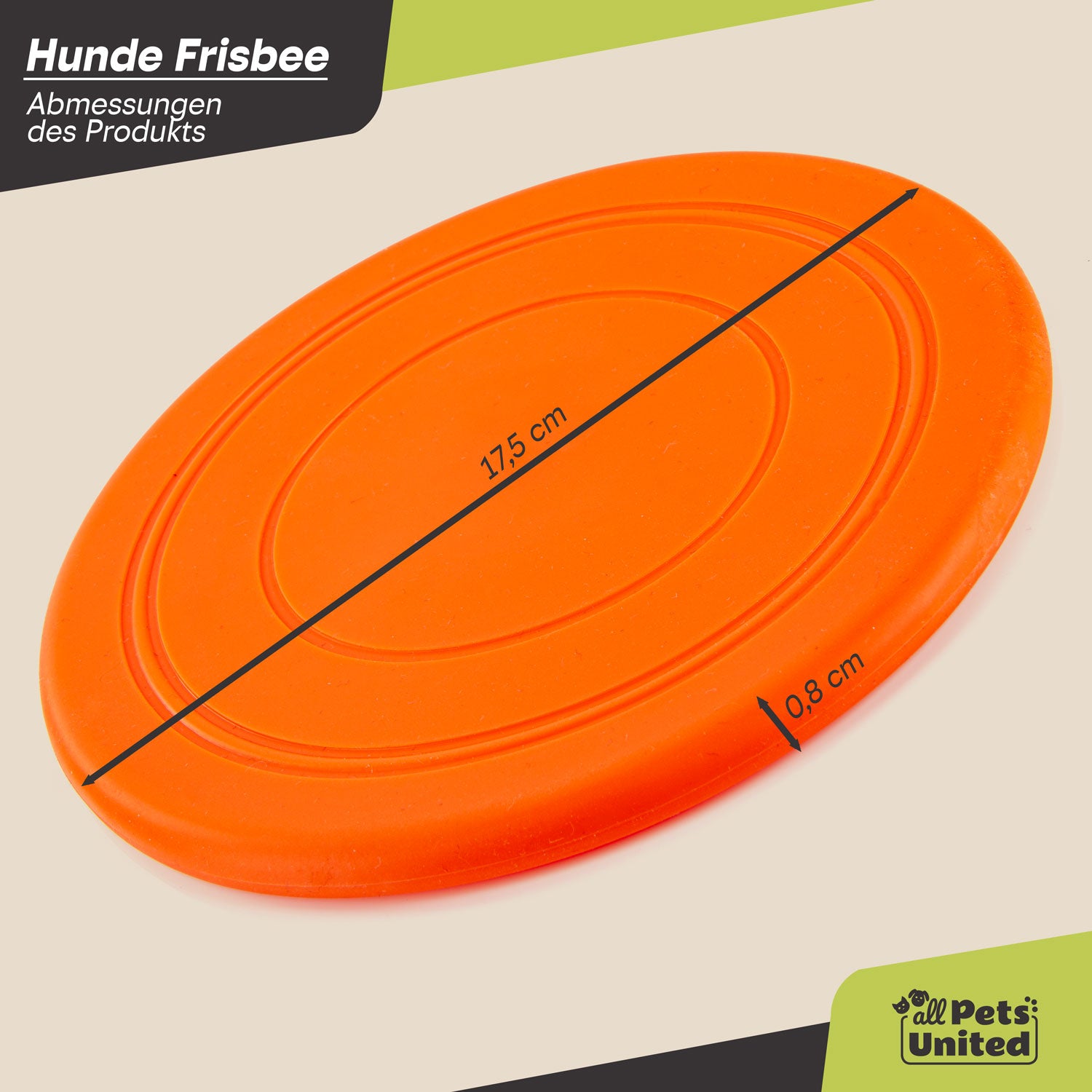 Hunde Frisbee Wurfscheibe Agility Trainingszubehör
