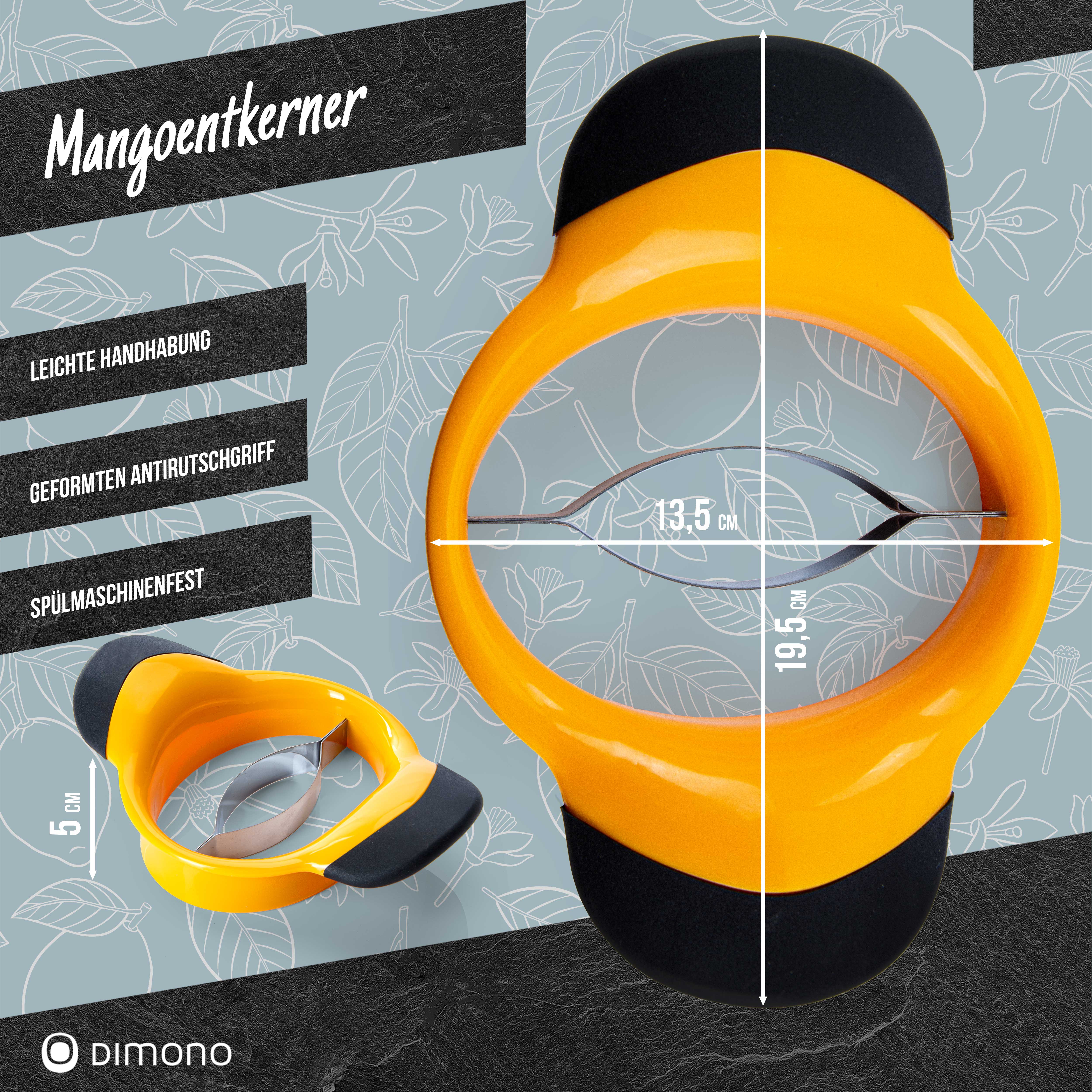Mangoschneider - Mangoschäler zum Mangoteilen