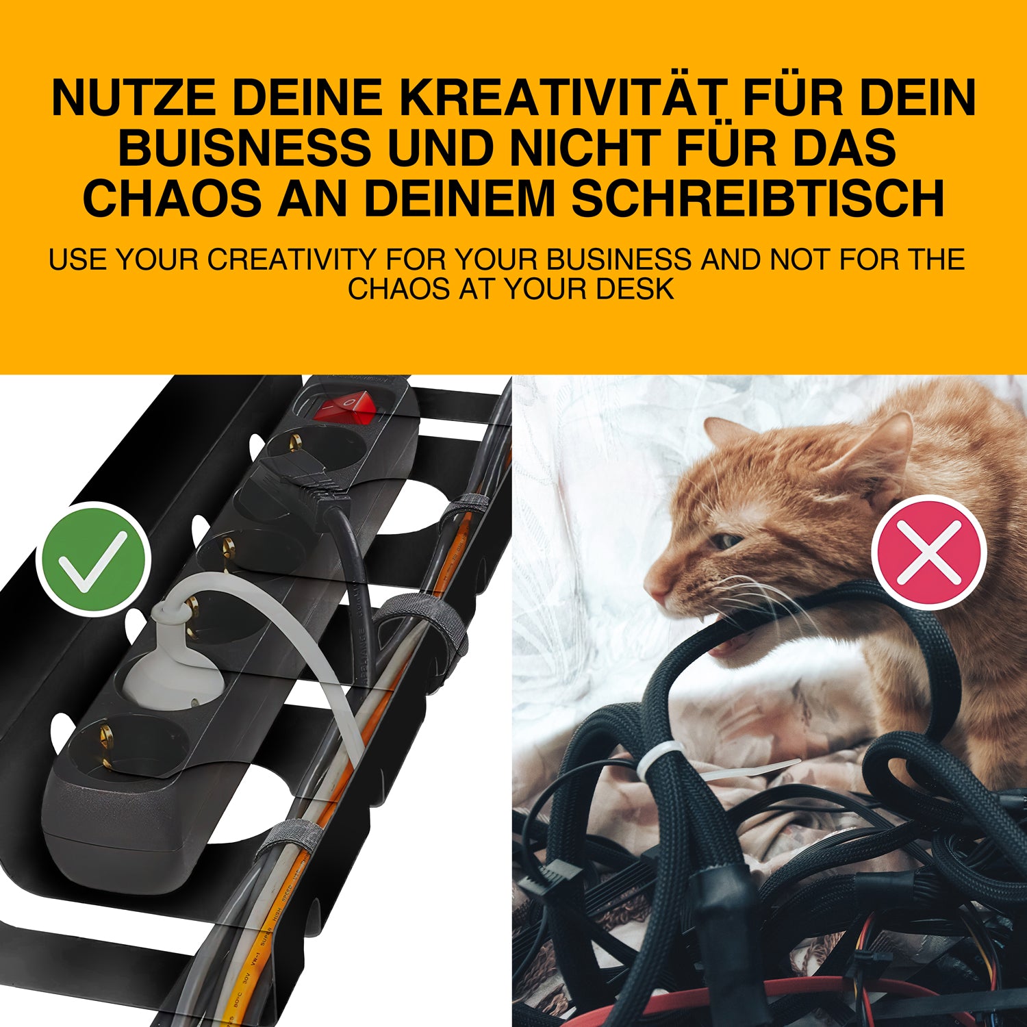 Kabelkanal - Kabel Ordnungssystem