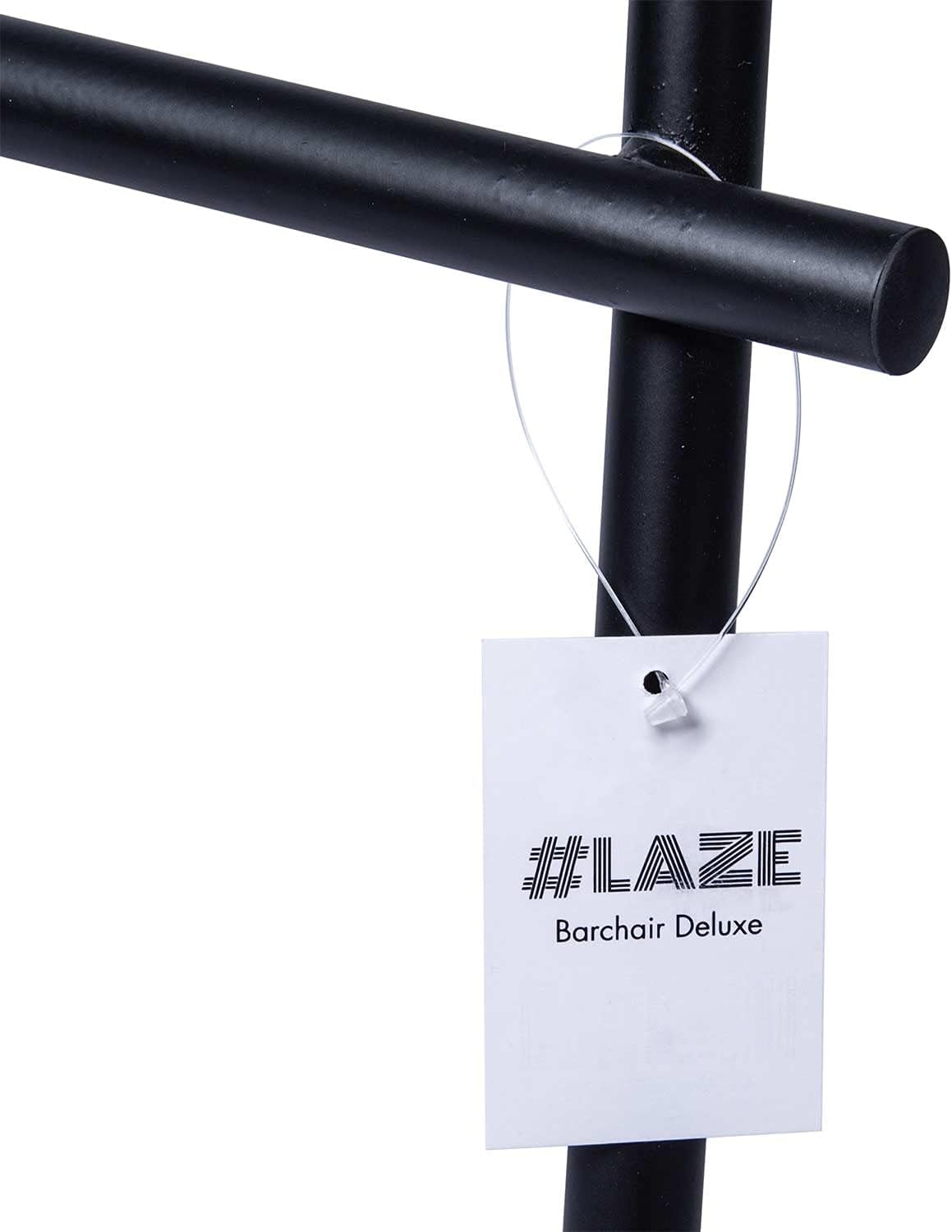#LAZE Barhocker Metall & Kunstleder – Moderner Barstuhl 77 cm