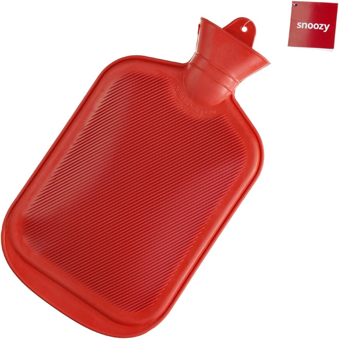 Snoozy 2L Wärmflasche mit Schneeflocken-Bezug – Kuschelig & Warm