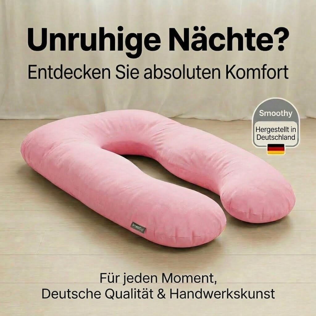 U-Form Schwangerschaftskissen & Seitenschläferkissen Stillkissen
