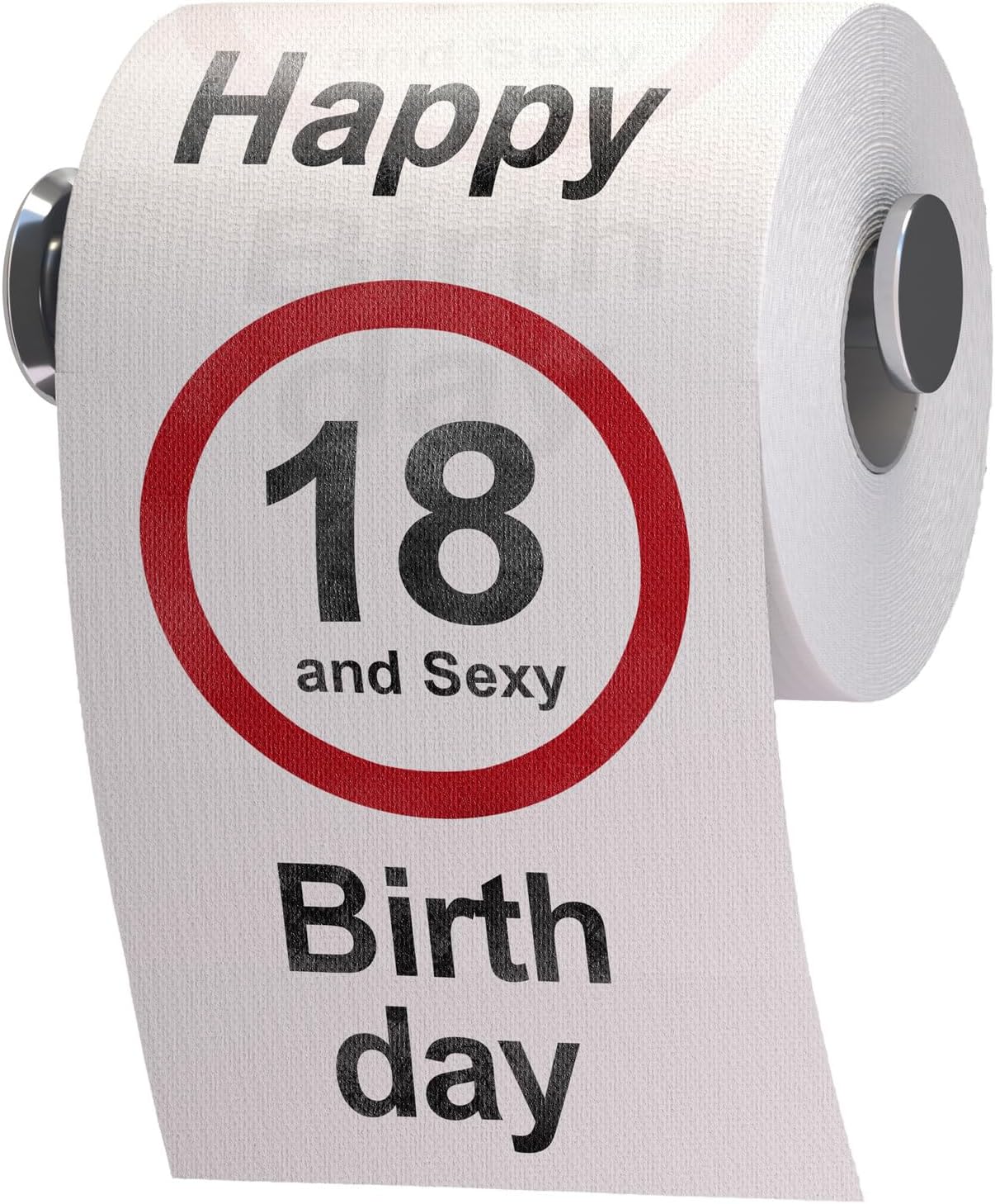 Toilettenpapier 18. Geburtstag - Witziges Geschenk & Party-Gag