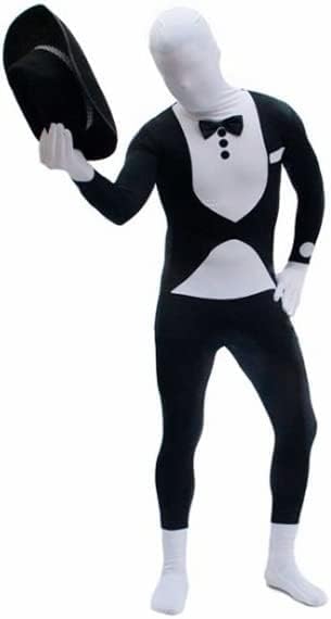 Morph Anzug Smoking - Blickdichtes Ganzkörper-Kostüm für Karneval