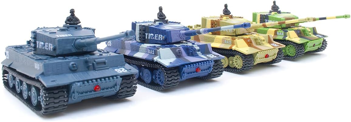 RC Mini-Panzer Tiger I - Ferngesteuertes Modell mit Schussfunktion